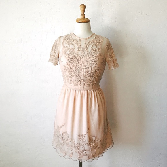 Dresses & Skirts - SALE Pink Embroidered Dress